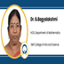 SMS College of Arts and Science, HOD, Department of Mathematics: Dr. G.Bagyalakshmi Interview